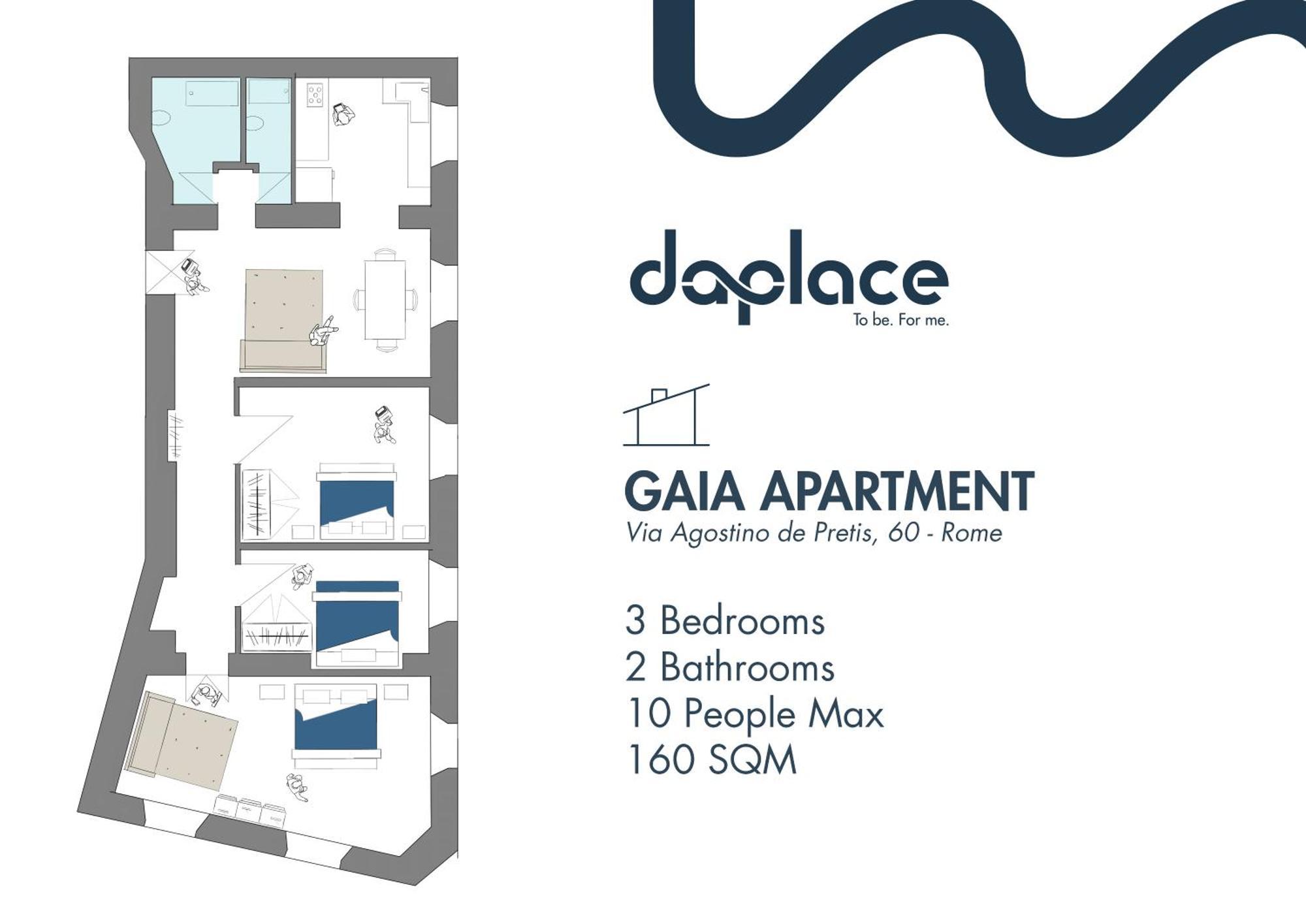 Daplace - Gaia Apartment Rom Exteriör bild